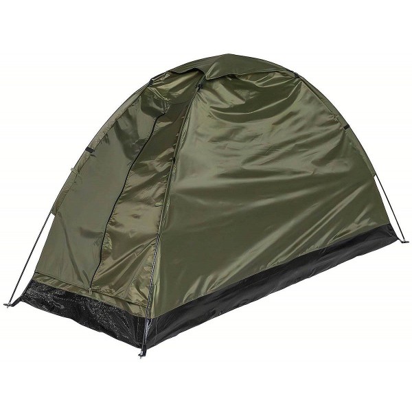 1-personen-zelt-542jdj-1.jpg 1 Personen Zelt Oliv – leichtes Trekkingzelt mit 2000 mm Wassersäule – Bild 1
