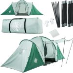 GOGLAND "Big Camping" Premium 6 Personen Zelt mit 2 Kabinen