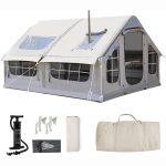 Aufblasbares Zelt 6 8 Personen Zelt aufblasbar für Camping Schnellaufbau | Familienzelt Großes Zelte Haus 4 Saison Outdoor Wasserdicht Glampingzelt ...