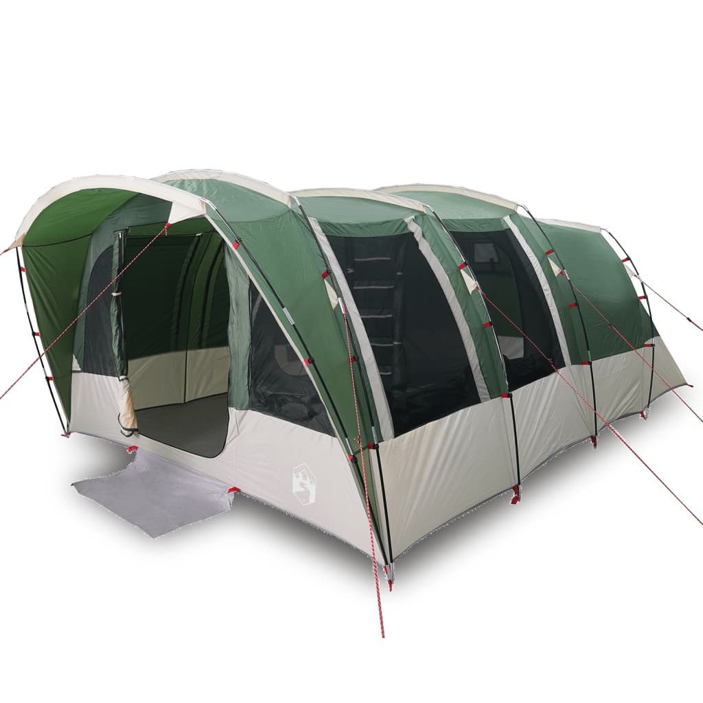 8-personen-zelt-961rdz-1.jpg vidaXL Kuppelzelt NA Zelt Campingzelt Tunnelzelt Familienzelt 8 Personen Grün Wasserdic – Bild 1