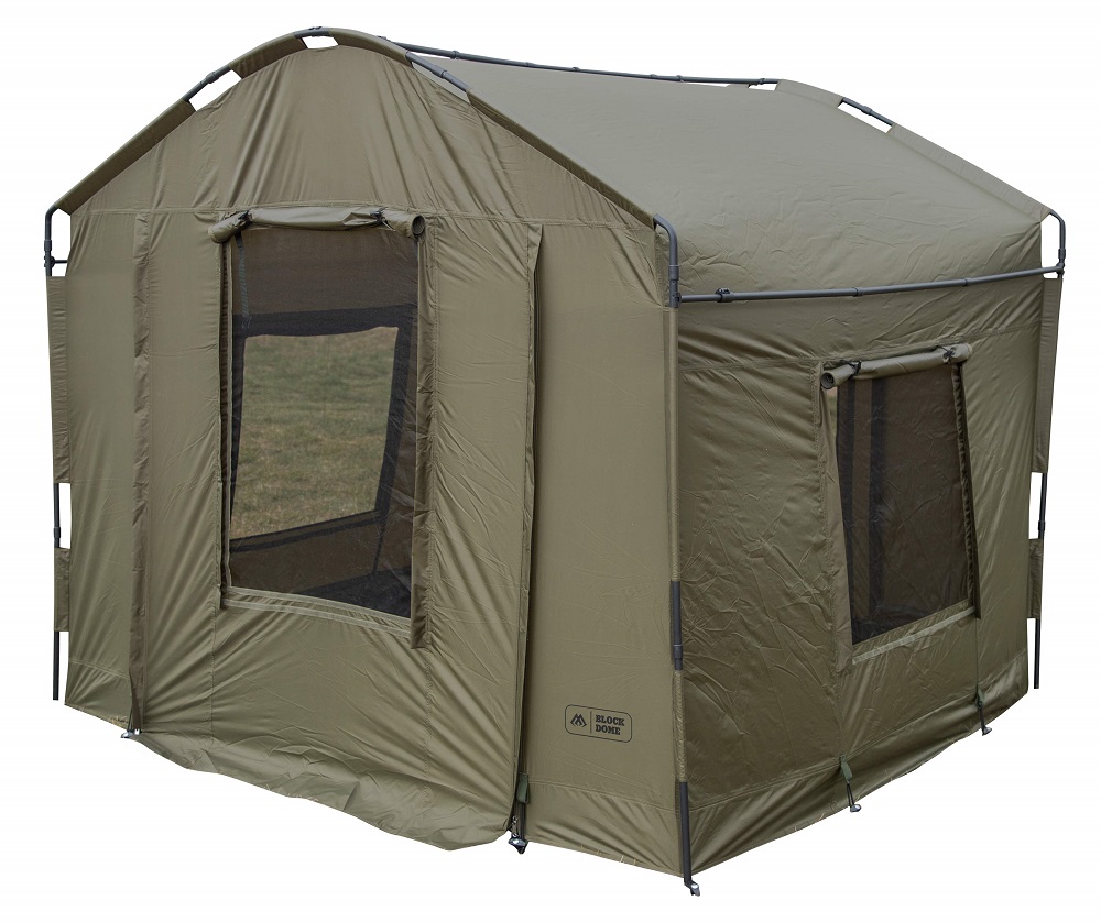 angelzelt-194egt-1.jpg Starks Fishing Shop Mikado Angelzelt Block Dome – Bild 1
