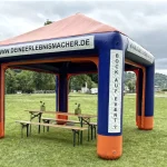Beliebt: Pavillon aufblasbar 3x3 Meter individuelle Blowup