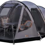 Portal Outdoor aufblasbares Zelt Kuppelzelt Zelt für 5 Personen wasserdicht Camping Alfa 5 aufblasbar, Personen: 5 (Spar Set, mit Transporttasche und Handpumpe), inkl. Tragetasche und Handpumpe