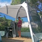 Im Praxistest: Aufenthaltszelt Quechua Base Arpenaz Ultrafresh