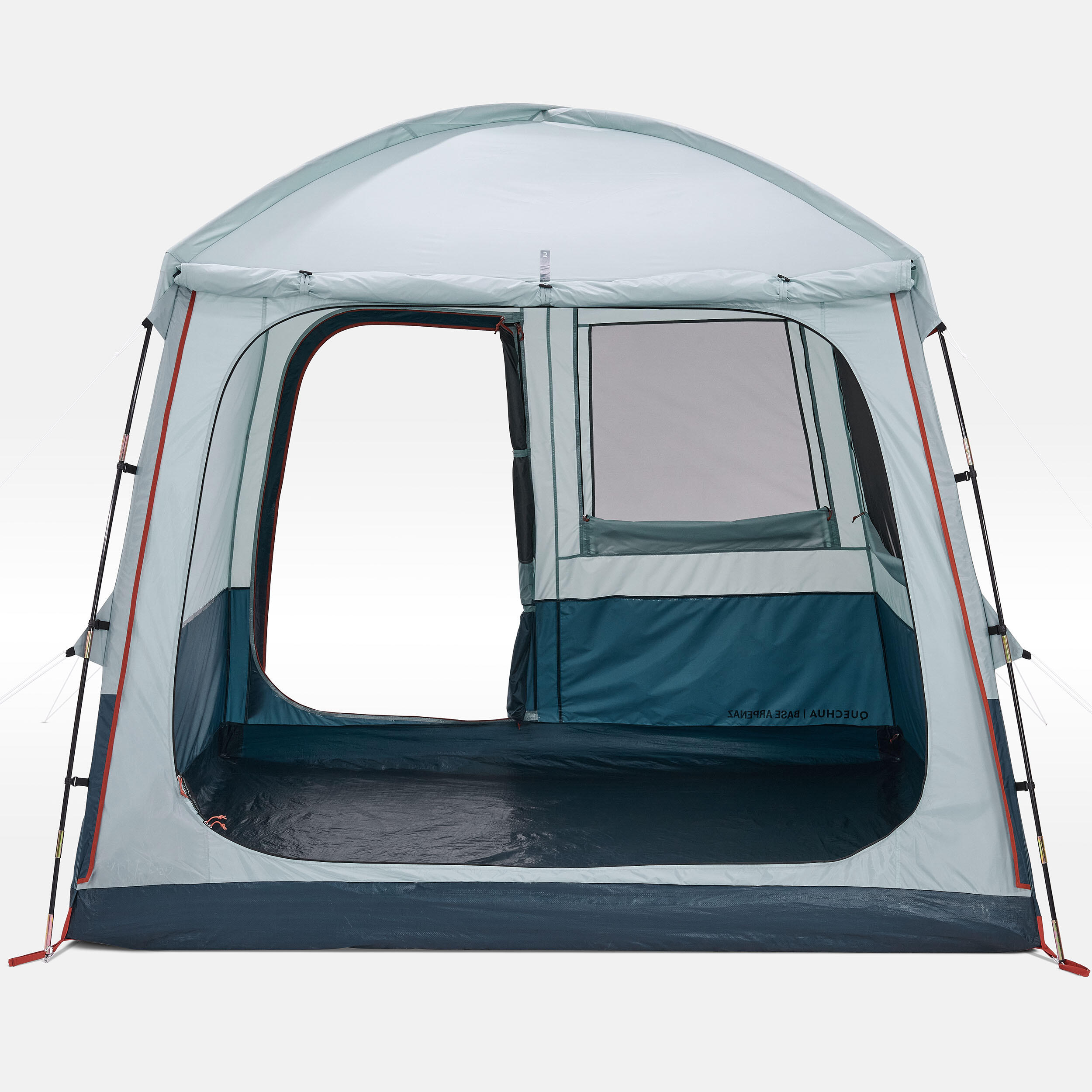 aufenthaltszelt-773wxp-1.jpg Aufenthaltszelt Stangenaufbau Arpenaz Base für 6 Personen | Decathlon – Bild 1