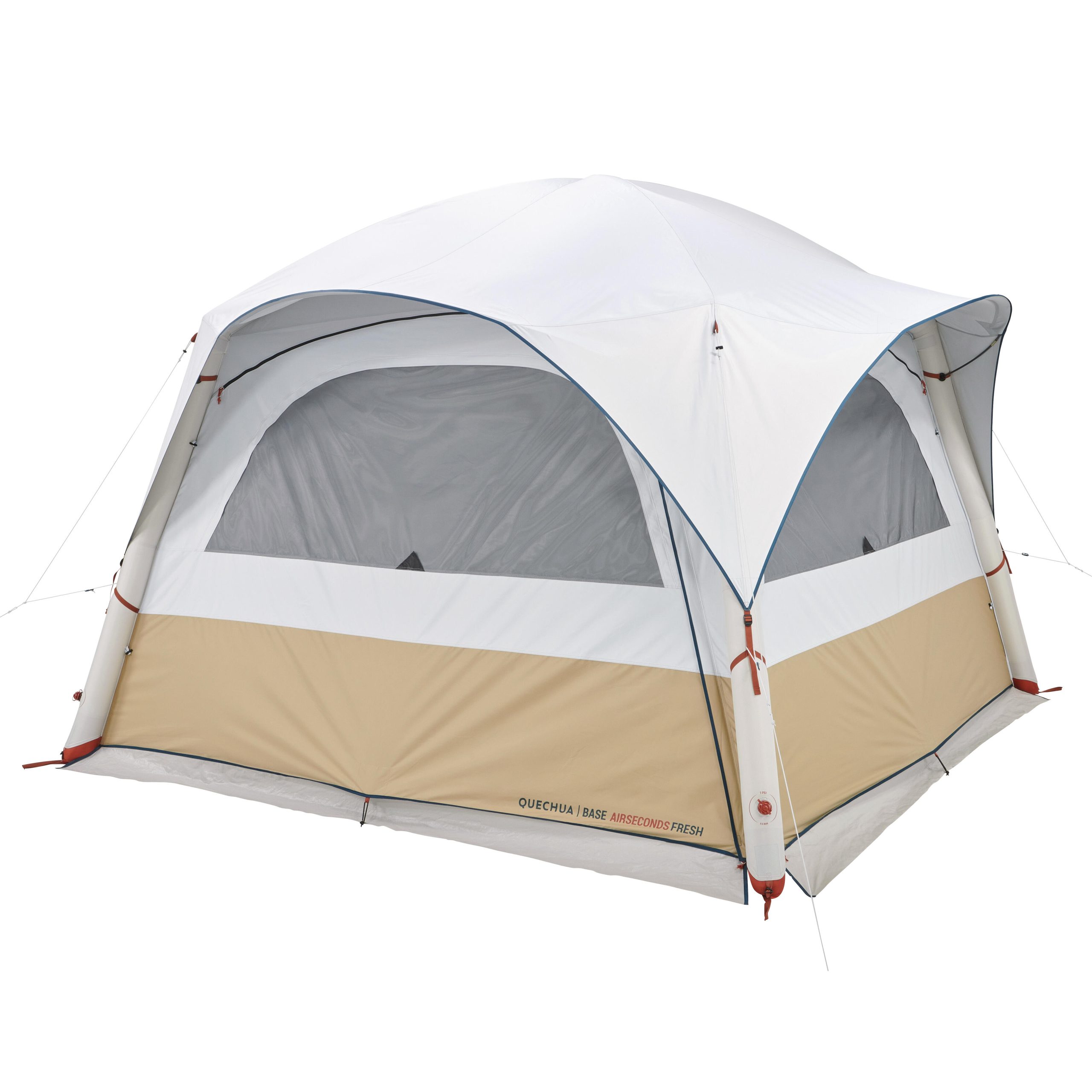 aufenthaltszelt-836ngw-1.jpg Aufenthaltszelt aufblasbar Base Air Seconds Fresh für 8 Personen | Decathlon – Bild 1