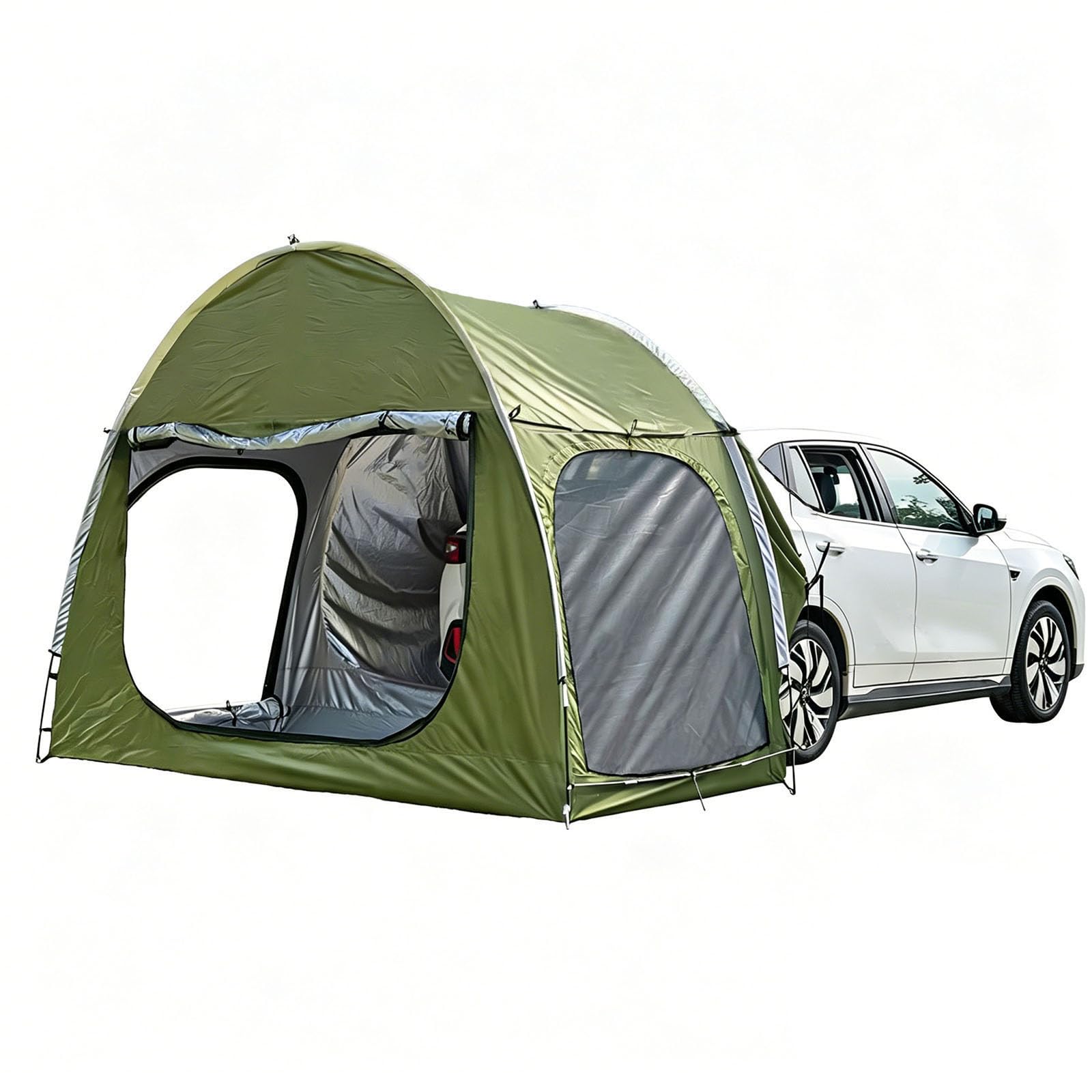 autozelt-107pvt-1.jpg Auto Zelt Heckzelt Auto,300cm*150cm*210cm autozelt für 2 3 Personen Mit 1 Wasserdichter Plane autozelt heckzelt, Heckzelt für SUV/Pkw Campingplätze im ... – Bild 1