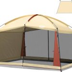 Amazon.de: CAMPROS CP Screen House Pavillon mit Moskitonetz 4x4M, Gartenpavillon Wasserdicht UV Schutz, MeshPavillon mit Seitenwänden, Schnellaufbau CampingPavillon inkl. Tragetasche