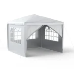 Unter 50 €: Campingpavillon mit Wänden