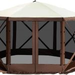 Pop up Camping Pavillon, Camping Überdachung, 6 seitig, 12 Zoll X ' / 10& Sonnenschutzzelte & Überdachungen Camping & Wandern Heimwerkerprojekte für Anfänger(12 x 12 ft) : Amazon.de: Garten