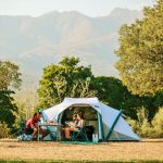 Campingzelt Air Seconds Family Fresh & Black, Decathlon