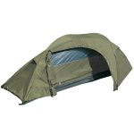 Mil Tec Recom Einmannzelt oliv leichtes Trekkingzelt 1 Person Campingzelt Outdoor