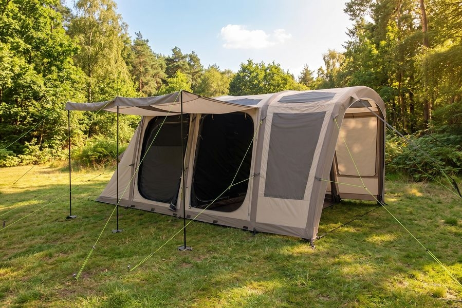 familienzelt-4-personen-941uyu-1.jpg 4 Personen Zelte mit Stehhöhe ➡️ Für Camping und Reisen – Bild 1