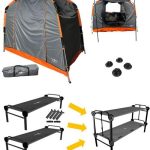 Disc O Bed Basic Single L Feldbett Bundle mit Zelt, 2 Personen bei Camping Wagner Campingzubehör