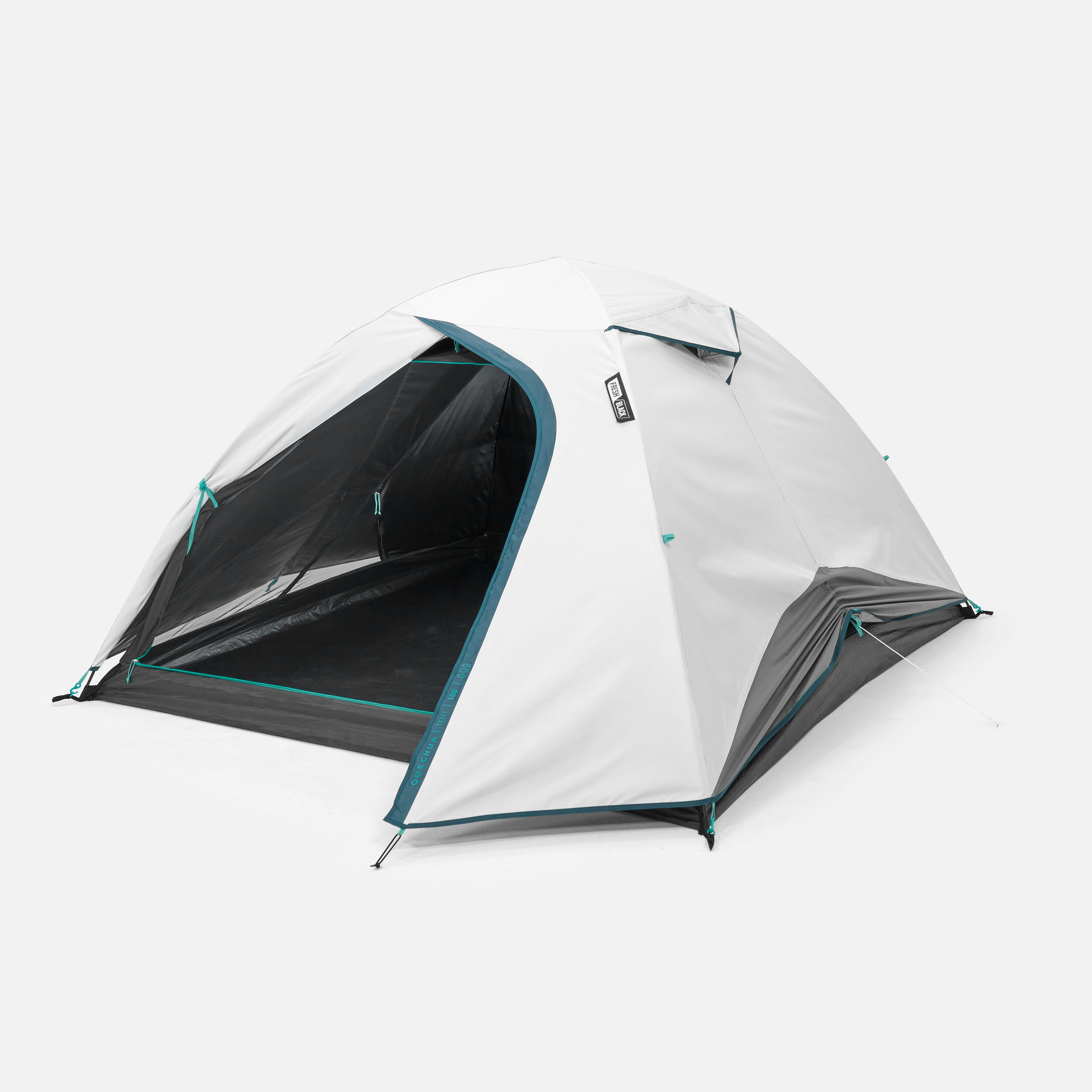 fresh-and-black-zelt-655apq-1.jpg Campingzelt MH100 Fresh & Black für 3 Personen | Decathlon – Bild 1
