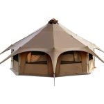 LuxusKollektion Tipi Zelt Tipi Zelt Baumwolle 6 8 Personen Familienzelt Canvas Großes Glamping