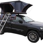 KingCamp Boundless Hartschalen Dachzelt Automatik Box, 2 Personen, 210x132x90cm, grau/schwarz