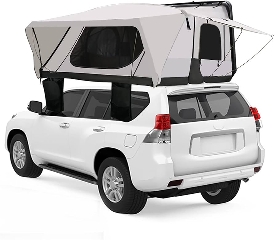 hartschalen-dachzelt-363wqu-1.jpg Dachzelt Mit Schiebedach FüR 3–4 Personen, Wasserdichtes Hartschalen Dachzelt, SUV Camping LKW üBerland Dachzelt Mit Leitern Und Solar Notbeleuchtung FüR Autos, Lkws, Suvs, Camping : Amazon.de: Auto & Motorrad – Bild 1