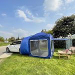 Heckzelt Auto, Wasserdicht Autozelt Heckklappe Camping, Pop Up Kofferraum, Familien Campingzelte Für Verschiedene SUV Modelle Outdoor Camping Für Ausziehbare Markisenzelte (Blau, 200*200*200cm) : Amazon.de: Sport & Freizeit