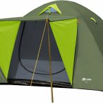 EXPLORER Kuppelzelt Iglu Zelt 3 4 Personen Campingzelt wasserdicht winddicht Ventilation, Personen: 4, Igluzelt