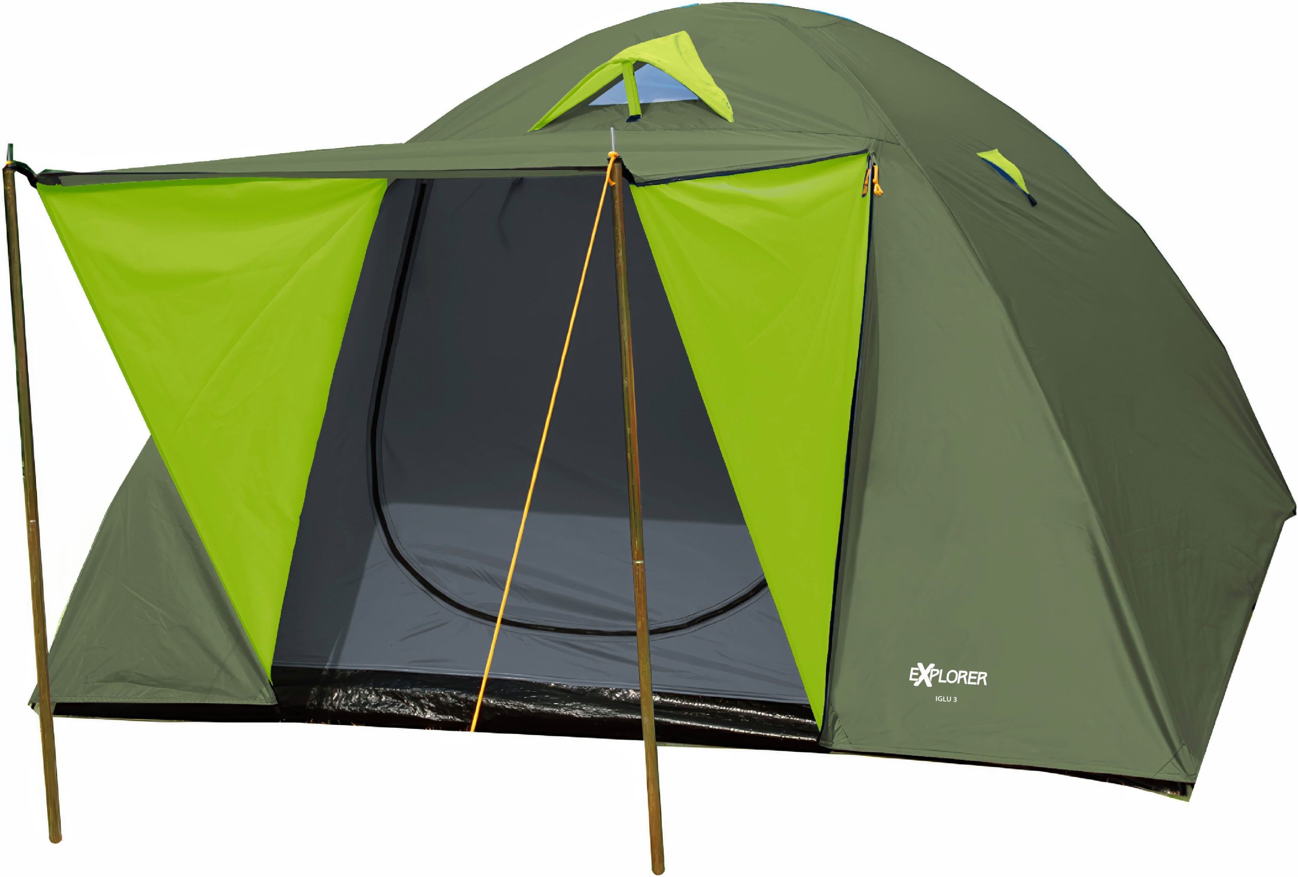 igluzelt-567zmq-1.jpg EXPLORER Kuppelzelt Iglu Zelt 3 4 Personen Campingzelt wasserdicht winddicht Ventilation, Personen: 4, Igluzelt – Bild 1