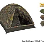 Igluzelt 2 P. Super 1500, 145 x 205 x 100 A