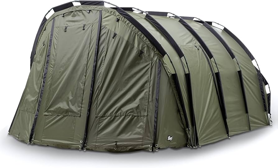 karpfenzelt-090jmd-1.jpg Lucx Bigfoot Bivvy Angelzelt für 4 6 Mann XXL Karpfenzelt mit Innenkabine, herausnehmbarer Bodenplane & One Pole System wasserdicht : Amazon.de: ... – Bild 1