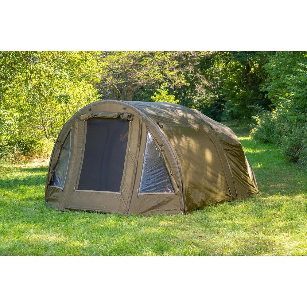 karpfenzelt-618hbv-1.jpg ANACONDA Headquarter tent Karpfenzelt 2 Mann Zelt mit Front, 288,88 € – Bild 1