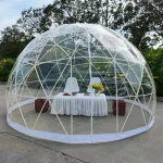 Außenbereich 4m 5m 6m 8m 10m Durchmesser PVC Luxus Kuppelzelt Außenhotel Camping Iglu Kuppelhäuser Aufblasbares klares Kuppelzelt für Veranstaltungen und Ausstellungen China Camping Zelt und Outdoor Zelt Preis