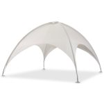 Kuppelzelt 500 x 500 x 350 cm, lichtgrau | HORNBACH