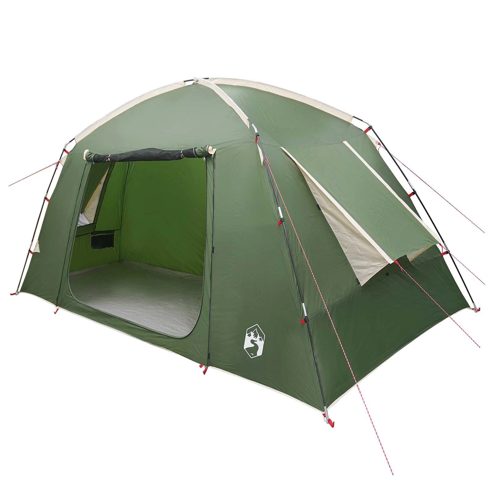 kuppelzelt-713pkt-1.jpg vidaXL Kuppelzelt Hütten Zelt mit Dach Grün 300 x 210 x 156 cm Polyester, (1 tlg), Igluzelt – Bild 1
