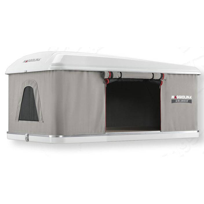 maggiolina-dachzelt-194yas-1.jpg AUTOHOME Dachzelt MAGGIOLINA Airlander Plus Small X Long Grau – Bild 1