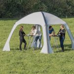 ProPlus Pavillon aufblasbar 365x365cm 300D : Amazon.de: Garten