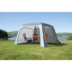 dwt Pavillon Relax Air, 350x350x230cm Sonnendach Windschutz Camping aufblasbar Sonnenschutz Outdoor Picknick: Tests, Infos & Preisvergleich