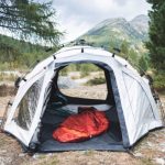 qeedo Quick Oak Dark Series | Verdunkeltes Zelt zum Camping