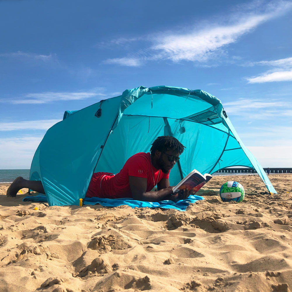 strandmuschel-200efq-1.jpg Wasserdichte Strandmuschel mit UV 80 Sonnenschutz – Bild 1