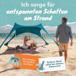 Sunsail Strandzelt Sonnensegel mit UPF50+ – Momevo