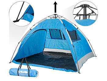 Produktbild NX-6388 Semptec Urban Survival Technology Automatik Strandzelt für 3 Personen, Belüftung, 220x190x130 cm, UV50+ – Bild 1
