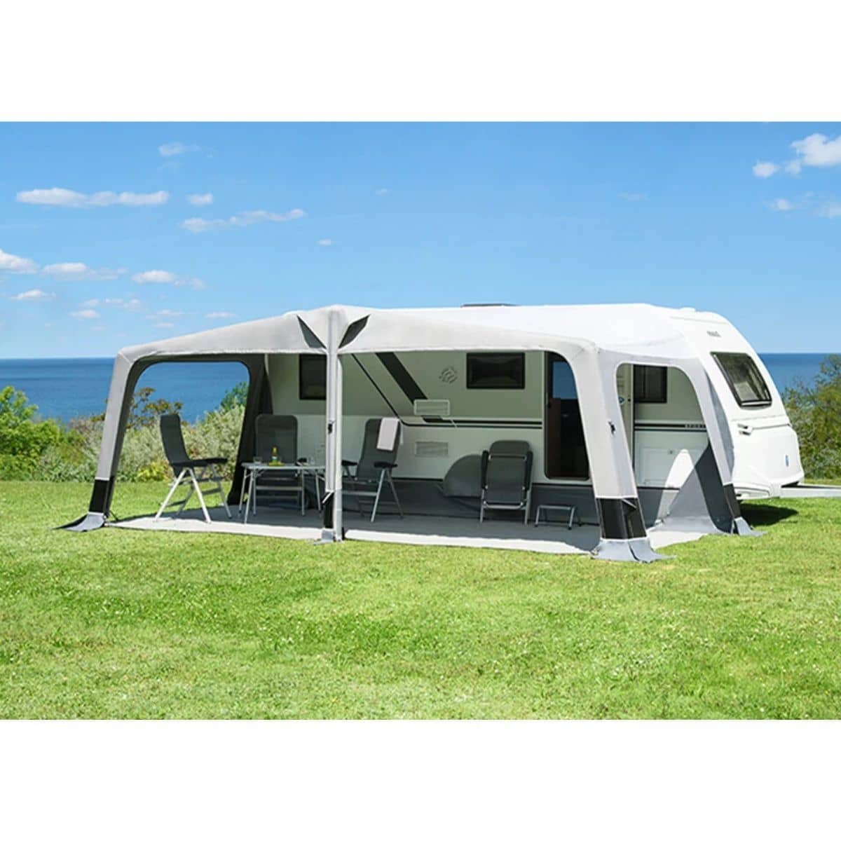 vorzelt-aufblasbar-979ync-1.jpg DWT aufblasbares Wohnwagen Vorzelt SCALA AIR Gr. 71 Umlaufmaß 1006 1030 cm Tiefe 250 cm – Bild 1
