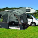 Eurotrail Atlantis pro Reisemobil Vorzelt, 240x380cm, grau/dunkelgrau