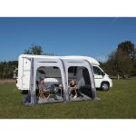 REIMO Reisemobil Center GmbH Vorzelt Vorzelt Marina Air High 330cm aufblasbar Luftvorzelt für Wohnwagen Woh