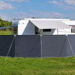 PVC Windschutz | Stabil & wetterfest mit Stahl Gestänge