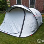 Produkttest: Wurfzelt 2 Seconds Easy Fresh&Black von Quechua