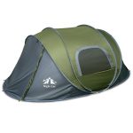 Wurfzelt Pop up Zelt Camping Trekking Automatikzelt Strand 2 4 Personen
