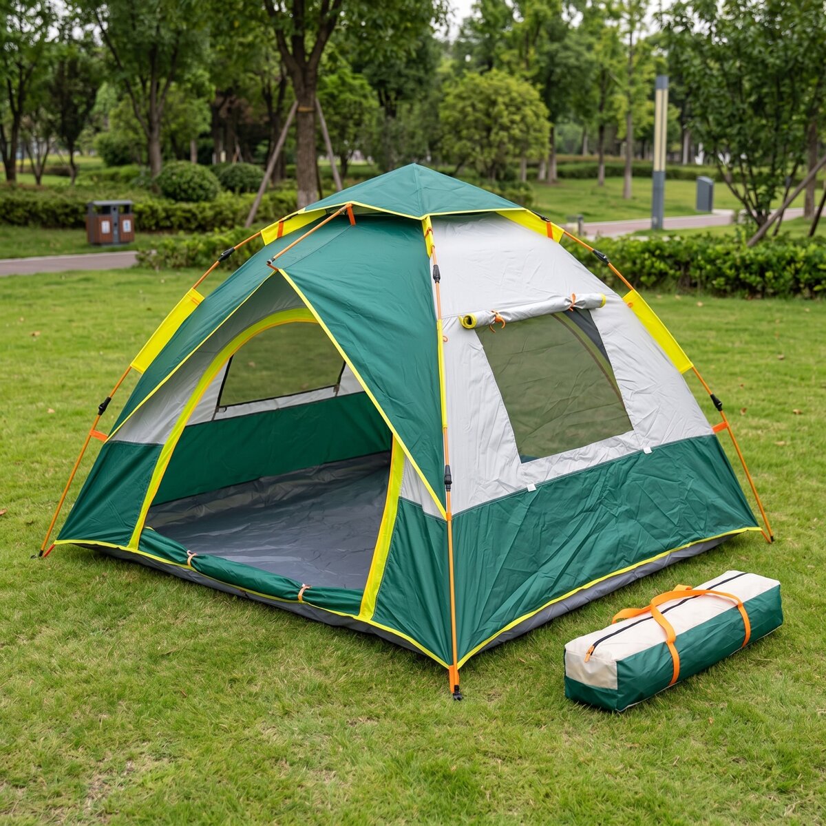 wurfzelt-429uut-1.jpg EVOCAMP Wurfzelt 2 Personen – Automatik Pop Up Zelt mit Schnellaufbau & UV Schutz, Camping 65,99 € kaufen – Bild 1