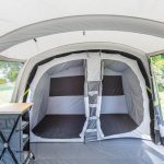 Brunner Pure 4 Zelt, 4 Personen, 610x300cm, grau/grün