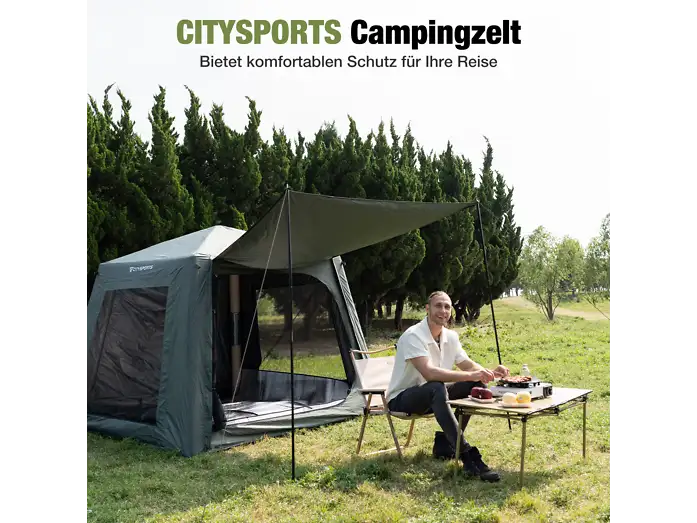 zelt-aufblasbar-037nvv.webp CITYSPORTS Aufblasbar mit großem Vordach enthält Rainfly Campingzelt | MediaMarkt – Bild 1