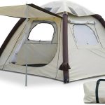 Automatisch aufblasbares Campingzelt mit 52W Solardach, 2–4 Personen, 210T Polyester, Wasserdicht, Auto Aufpumpen in 3 Min, TPU Luftsäule, USB & Type C Stromausgang, Familien & Auto Camping Zelt : Amazon.de: Sport & Freizeit