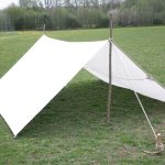 Mittelalter Zeltplane 2x2m
