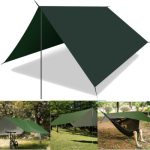 Zeltplane 3x3m Wasserdicht mit Ösen Regenschutz Zeltplane Tarp für Hängematte | eBay.de